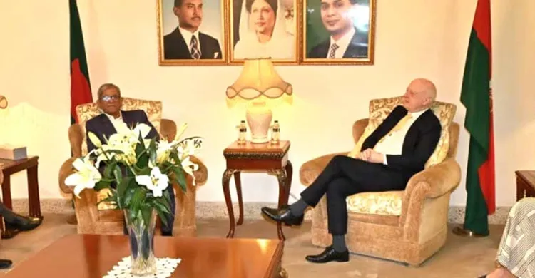 জার্মান রাষ্ট্রদূতের সঙ্গে বিএনপি মহাসচিবের বৈঠক