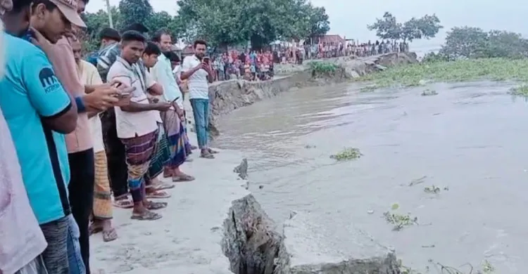 যমুনার গর্জনে বিলীন ঘর-বাড়ি ব্যবসা প্রতিষ্ঠান