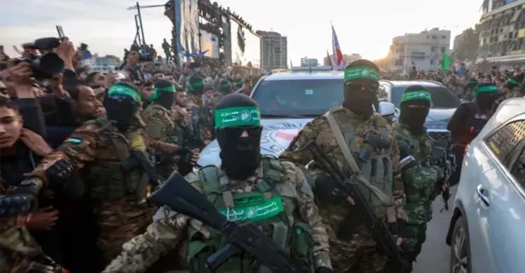 যুদ্ধবিরতির পর গাজায় সাময়িক পুলিশিংয়ের দায়িত্বে হামাস