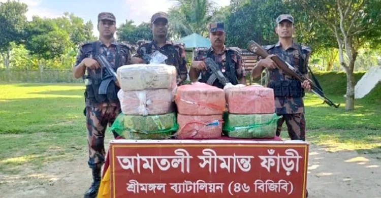 কুলাউড়ায় আড়াই লাখ টাকার ভারতীয় বিড়ি-সিগারেট জব্দ