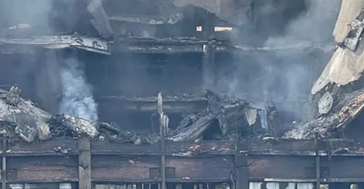 আগুনে ছাই ইপিজেডের কারখানা, বেকার শতাধিক শ্রমিক