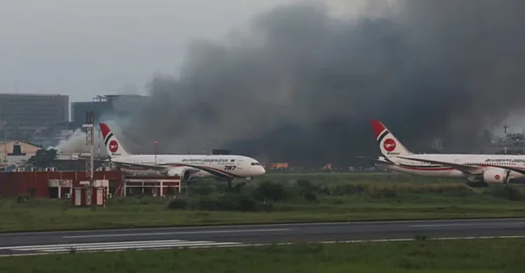 বিমানবন্দরের আগুনে ১২ হাজার কোটি টাকার ক্ষতি: ইএবি