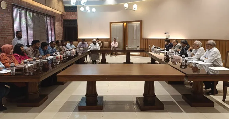 জুলাই যোদ্ধাদের সঙ্গে জাতীয় ঐকমত্য কমিশনের বৈঠক অনুষ্ঠিত