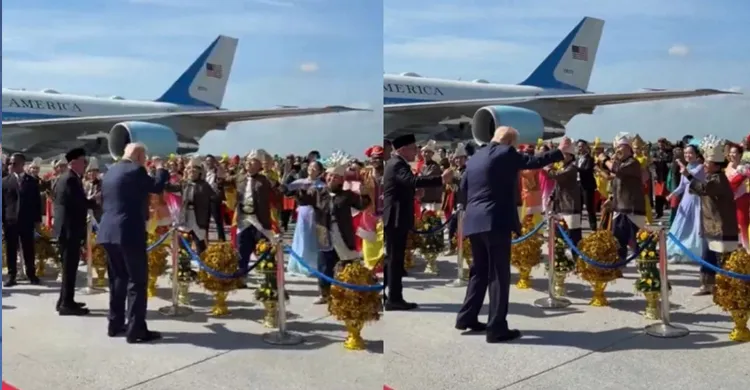 মালয়েশিয়ায় ট্রাম্পের নাচের ভিডিও ভাইরাল