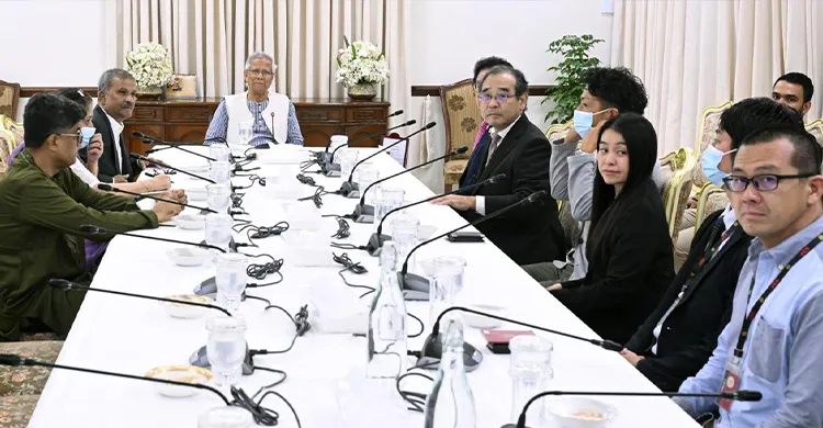 জাপানের প্রতিনিধিদলের প্রধান উপদেষ্টার সঙ্গে সাক্ষাৎ