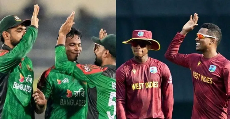 সিরিজের দ্বিতীয় ম্যাচে বাংলাদেশকে ১৫০ রানের টার্গেট দিলো ওয়েস্ট ইন্ডিজ