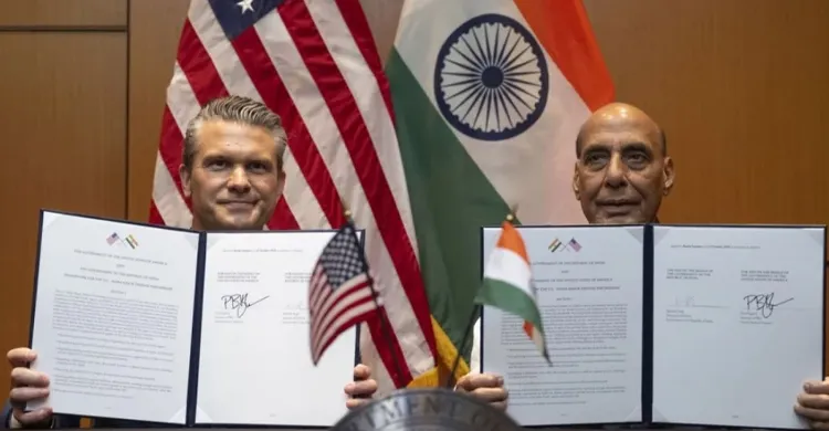 যুক্তরাষ্ট্র-ভারতের মধ্যে ১০ বছর মেয়াদি প্রতিরক্ষা কাঠামো চুক্তি