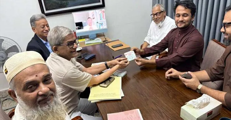 নিহত মুগ্ধের ভাই স্নিগ্ধের বিএনপিতে যোগদান