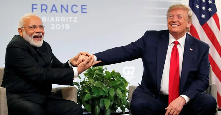 ভারত সফরের ইঙ্গিত, মোদিকে ‘মহান ব্যক্তি’ বললেন ট্রাম্প