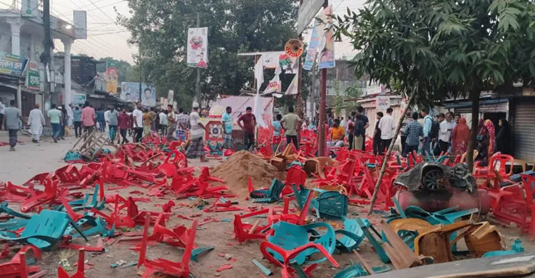 বিএনপির মনোনয়ন নিয়ে গৌরীপুরে দুই গ্রুপের সংঘর্ষ, আহত ২০