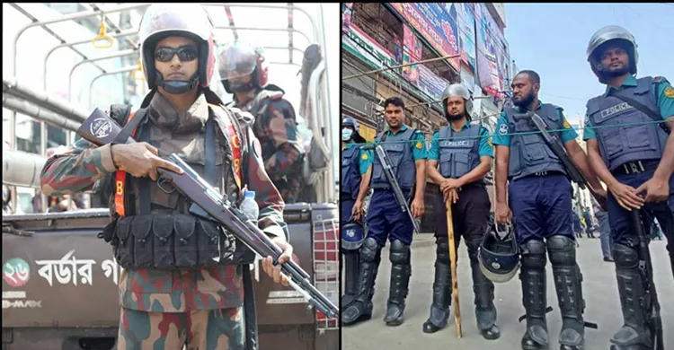 রাজধানীজুড়ে কঠোর নিরাপত্তা, মোড়ে মোড়ে তল্লাশি