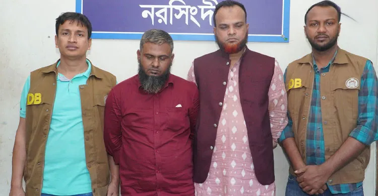 নরসিংদীতে ডাকাতির মালামাল উদ্ধার, গ্রেফতার ২