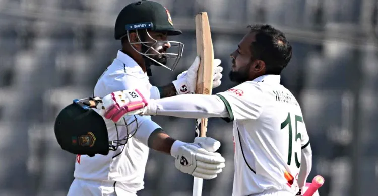 মুশফিকুর রহিম ও লিটন দাসের শতকে বাংলাদেশ গড়ল ৪৭৬ রানের বড় সংগ্রহ