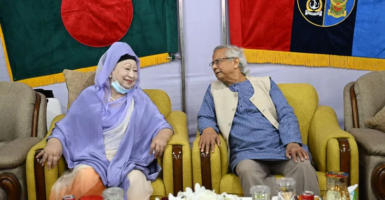 প্রধান উপদেষ্টার সঙ্গে বিএনপি চেয়ারপার্সনের সৌজন্য সাক্ষাৎ