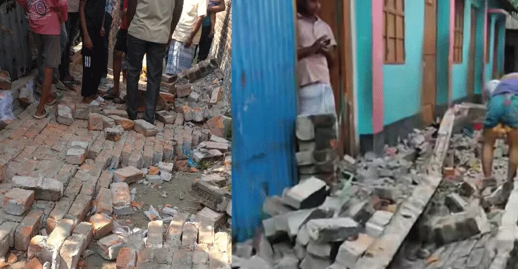 রূপগঞ্জে ভূমিকম্পে দেয়াল ধসে নিহত মা, আহত মেয়ে