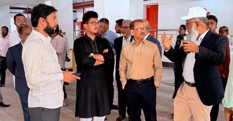 ডাকসু ও ঢাকা বিশ্ববিদ্যালয় প্রতিনিধিদলের উত্তরা (দিয়াবাড়ি) আবাসন এলাকা পরিদর্শন