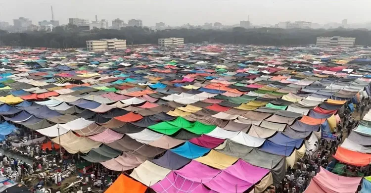 টঙ্গীর তুরাগ তীরে ৫ দিনব্যাপী জোড় ইজতেমা শুরু