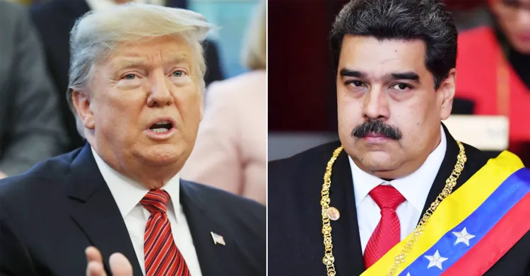 মাদুরোকে দেশ ছাড়ার পরামর্শ দিলেন ট্রাম্প
