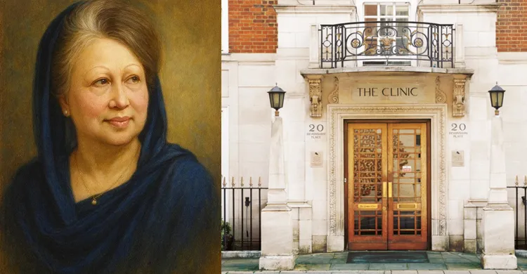 খালেদা জিয়ার চিকিৎসা হবে  লন্ডন ক্লিনিকে