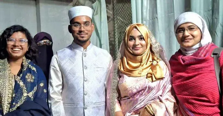 এনসিপি নেতা হান্নান মাসউদের বিয়ে, কনে ছাত্রনেত্রী শ্যামলী সুলতানা জেদনী
