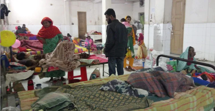 চুয়াডাঙ্গায় শীতে বাড়ছে ঠান্ডাজনিত রোগীর সংখ্যা