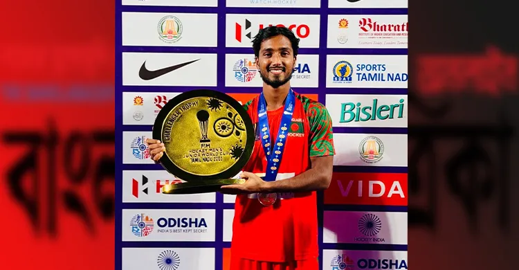 বাংলাদেশের গৌরবময় চ্যালেঞ্জার্স কাপ জয়ে আলোচনায় ঢাবি ছাত্রদল নেতা সাজু