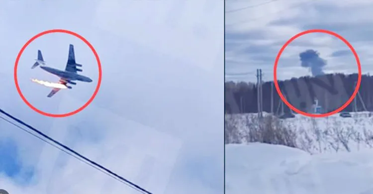 মস্কোর কাছে রুশ সামরিক কার্গো বিমান বিধ্বস্ত, নিহত ৭