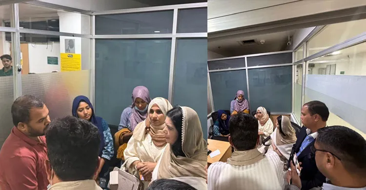 এভারকেয়ারে হাদির পরিবারের পাশে ডা. জুবাইদা রহমান