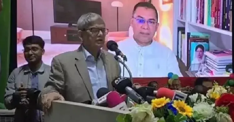 ২৫ ডিসেম্বর বাংলাদেশের পতাকা হাতে ঢাকায় ফিরবেন তারেক রহমান: মির্জা ফখরুল