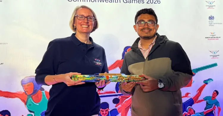 ডাকসু ভিপির সঙ্গে ব্রিটিশ হাইকমিশনারের সৌজন্য সাক্ষাৎ