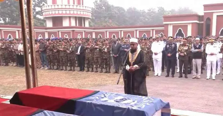 শহীদ ছয় বাংলাদেশি শান্তিরক্ষীর জানাজা সম্পন্ন