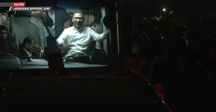 গুলশানের বাসায় পৌঁছালেন তারেক রহমান