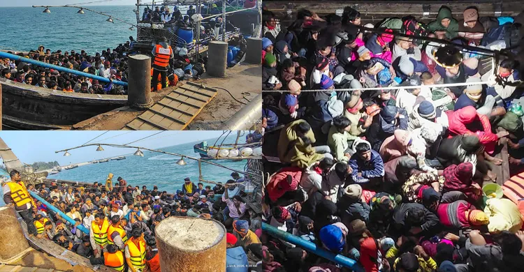 সমুদ্রপথে অবৈধভাবে বিদেশ গমনকালে ২৭৩ জন আটক