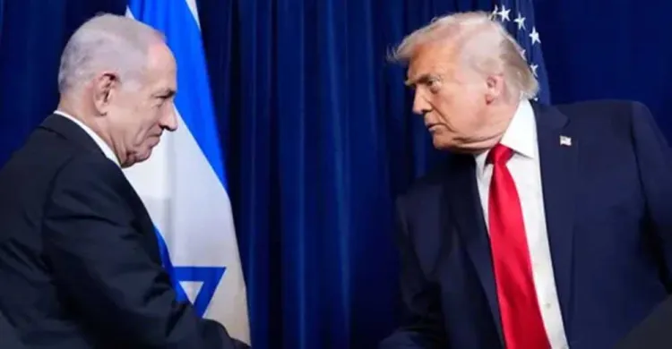 ইরানে হামলা স্থগিত, ট্রাম্পকে সময় নিতে অনুরোধ নেতানিয়াহুর