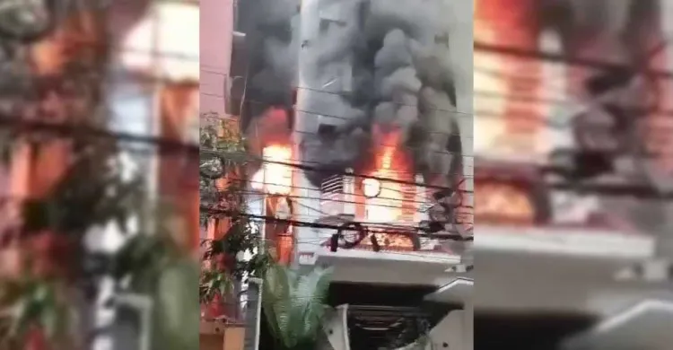 উত্তরার সাততলা ভবনে ভয়াবহ আগুন, নিহত বেড়ে ৫