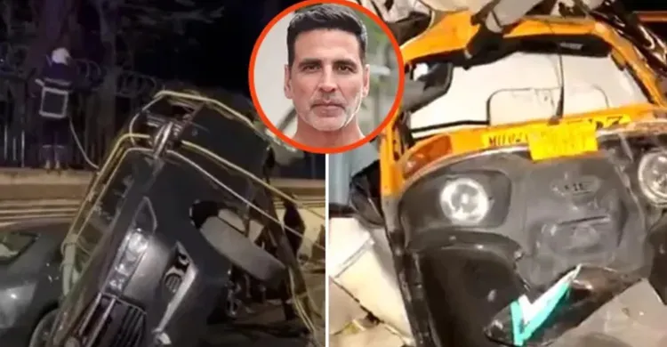 ভয়াবহ দুর্ঘটনার মুখে অক্ষয়-টুইঙ্কেল