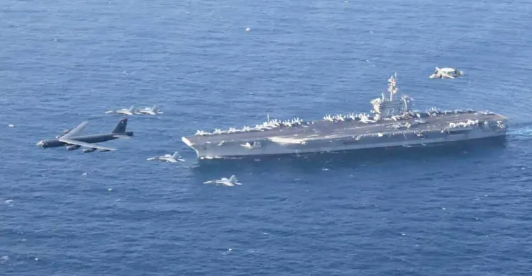 মধ্যপ্রাচ্যে পৌঁছাল মার্কিন রণতরী, ইরান ও হিজবুল্লাহর পাল্টা যুদ্ধের হুঁশিয়ারি