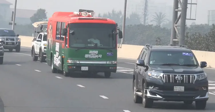 নির্বাচনী প্রচারণায় ময়মনসিংহের পথে তারেক রহমান