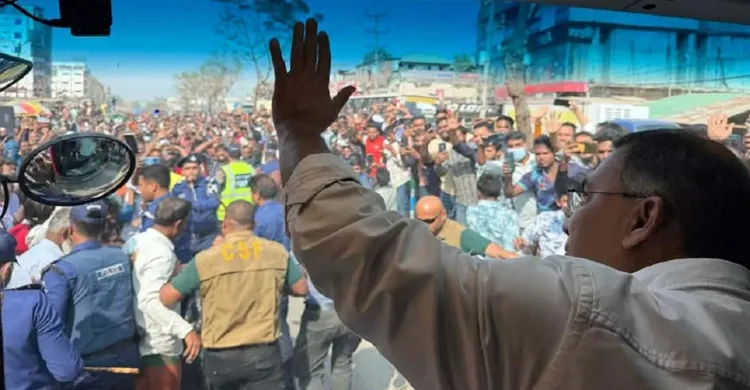 ময়মনসিংহে পৌঁছেছেন তারেক রহমান