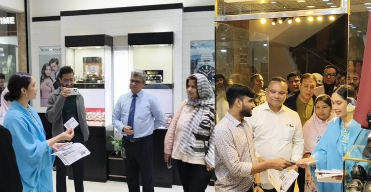 তারেক রহমানের পক্ষে গণসংযোগে কন্যা জাইমা রহমান