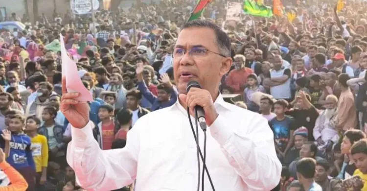 ঢাকার ৬ স্থানে আজ নির্বাচনী জনসভায় বক্তব্য দেবেন তারেক রহমান