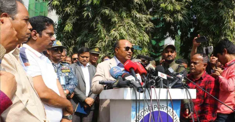 কাজে বাধা দিলে আইনশৃঙ্খলা বাহিনী ব্যবস্থা নেবে:  বন্দর চেয়ারম্যান