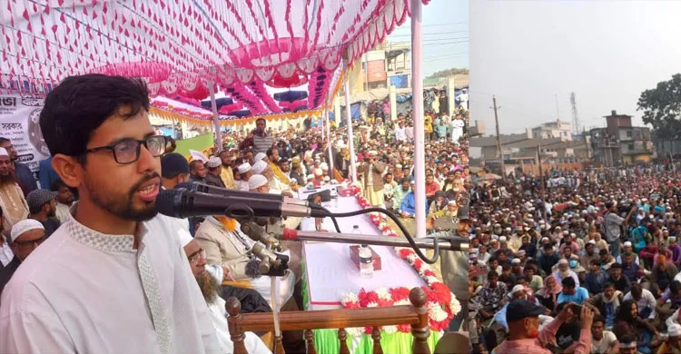 ১২ ফেব্রুয়ারির নির্বাচনে ইনশাআল্লাহ ১১ দলীয় জোট সরকার গঠন করবে: রাকসু ভিপি