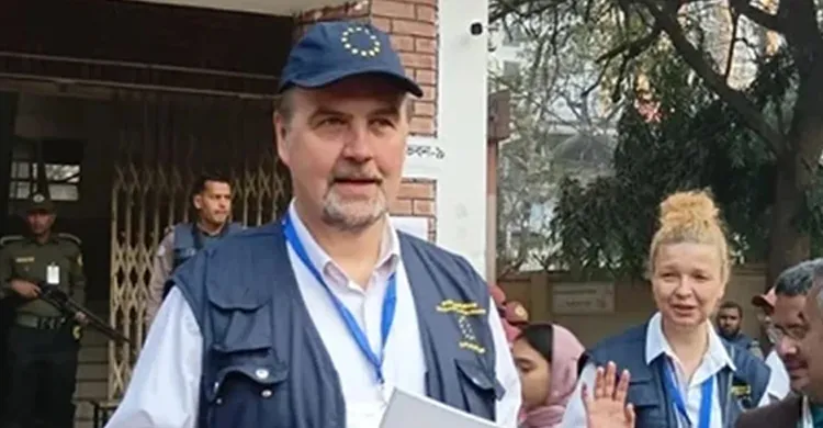 ভোটারদের প্রাণবন্ত উপস্থিতি, অংশগ্রহণে সন্তোষ ইইউ পর্যবেক্ষক প্রধান