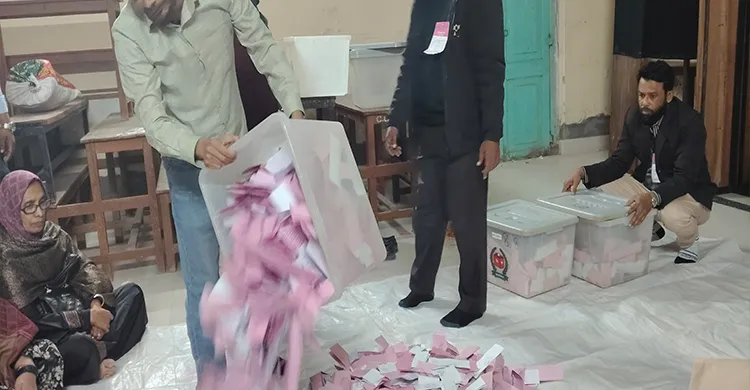 চুয়াডাঙ্গায় ভোট গ্রহণ শেষ: ৩৫৪ কেন্দ্রে চলছে গণনা