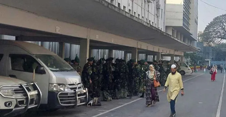 নতুন প্রধানমন্ত্রীকে স্বাগত জানাতে প্রস্তুত সচিবালয়, কড়া নিরাপত্তা