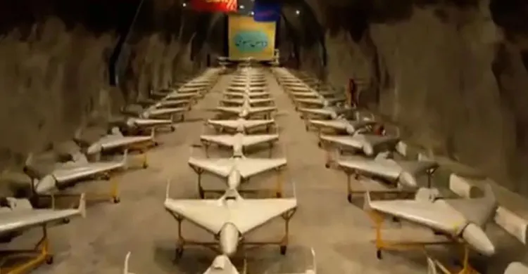 ইরানের ভূগর্ভস্থ সুড়ঙ্গে হাজারো ড্রোন, ভিডিও প্রকাশ