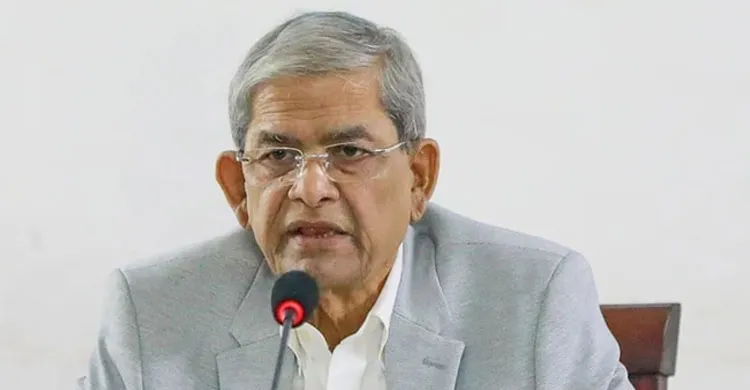 ভারতে বসে শেখ হাসিনা দেশের অস্থিতিশীলতা তৈরি করছেন: মির্জা ফখরুল