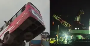 দৌলতদিয়া ঘাটে বাসডুবির ঘটনায় প্রাণহানি বেড়ে ২৬