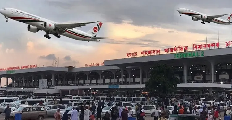 মধ্যপ্রাচ্যের আকাশসীমা বন্ধ: শাহজালাল বিমানবন্দর থেকে ৯৭২ ফ্লাইট বাতিল